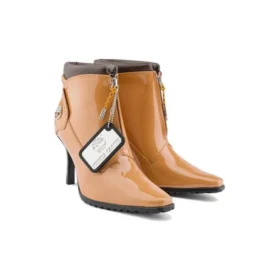 Timberland x Veneda Carter Zip Laarzen “Tarwe Patent Leather”