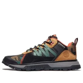 Treeland STR Sneakers “Zwart met groene bandjes”