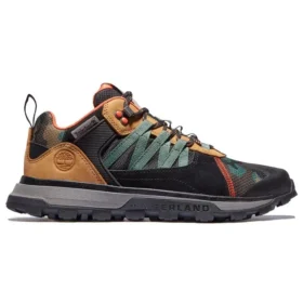 Treeland STR Sneakers “Zwart met groene bandjes”