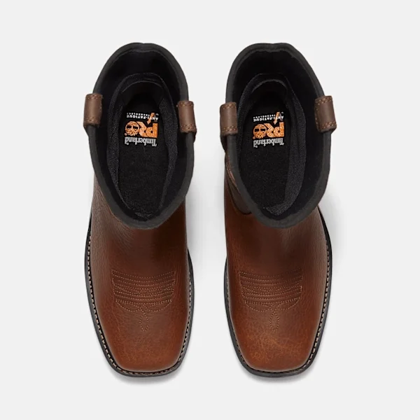 True Grit Live Free or Die waterdichte werklaars met zachte neus voor heren True Grit Live Free or Die waterdichte werklaars met zachte neus voor heren