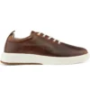 Truecloud Ek+ leren sneakers “Bruin”
