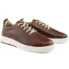 Truecloud Ek+ leren sneakers “Bruin”