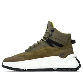 Turbo-laarzen “Olijfgroen nubuck”