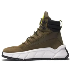 Turbo-laarzen “olijfgroen nubuck”