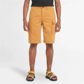 Twill korte broeken “Tan”