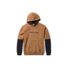 Unisex-Hoodie met geborduurde boom “Bruin”