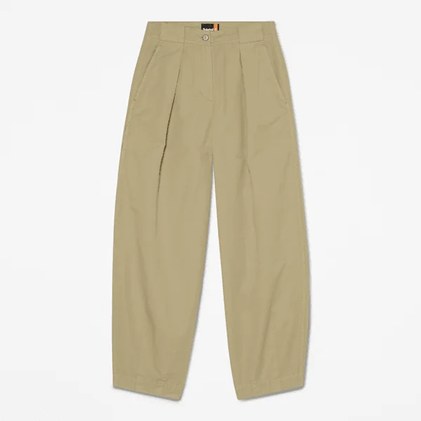 Utility-broek van katoen en linnen voor dames Utility-broek van katoen en linnen voor dames