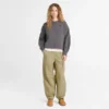 Utility-broek van katoen en linnen voor dames Utility-broek van katoen en linnen voor dames