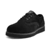 Vibram Premium Oxford “Zwart Suede”