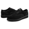 Vibram Premium Oxford “Zwart Suede”