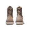 Vibram waterdichte laarzen van leer en stof “Beige Suede”
