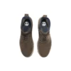 Vibram waterdichte laarzen van leer en stof “Olive Green Suede”