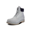 Waterdichte 6 inch dubbele kraag “Grey Furry Blue”