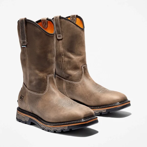 Waterdichte True Grit-werklaarzen voor heren – koffie Waterdichte True Grit-werklaarzen voor heren – koffie