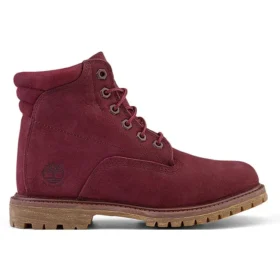 Waterville 6-Inch Boot “Burgundy Nubuck”