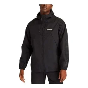 Windjack met doorlopende rits “Zwart”