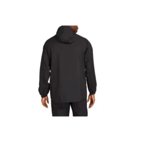 Windjack met doorlopende rits “Zwart”