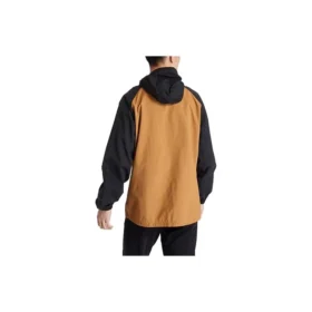 Windjack met volledige rits “Bruin Zwart”