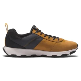 Winsor Trail Low leren Sneakers “Tarwe”