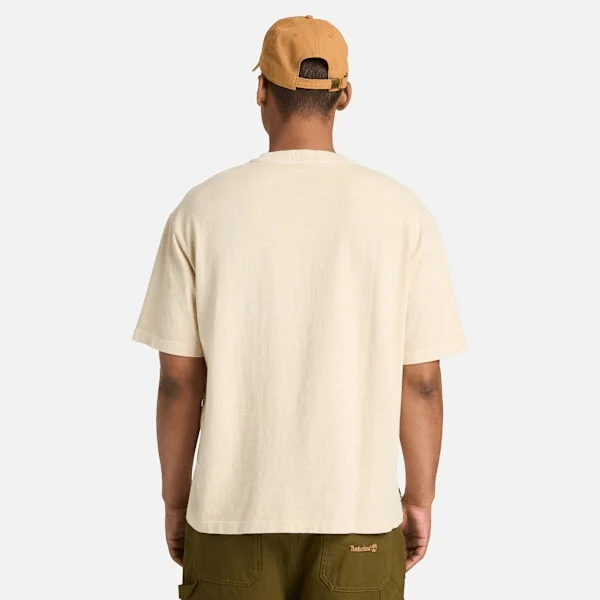 Zwaar T-shirt met borstzak voor heren Zwaar T-shirt met borstzak voor heren
